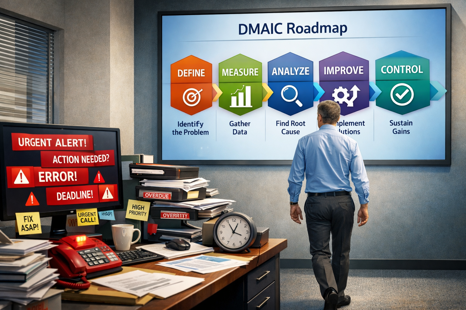 Featured image for From Firefighting to Evidence-Based Improvement with DMAIC